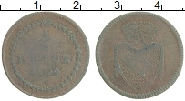 Продать Монеты Баден 1/2 крейцера 1804 Медь