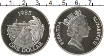 Продать Монеты Бермудские острова 1 доллар 1985 Серебро