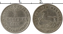 Продать Монеты Ганновер 1/2 гроша 1863 Серебро