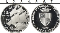 Продать Монеты Андорра 10 динерс 1996 Серебро