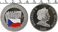 Продать Монеты Острова Кука 1 доллар 2001 Серебро