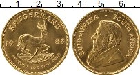 Продать Монеты ЮАР 1 крюгерранд 1983 Золото