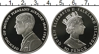 Продать Монеты Фолклендские острова 50 пенсов 1985 Серебро
