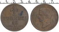 Продать Монеты Италия 10 торнеси 1859 Медь