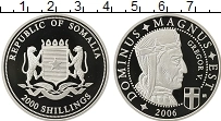 Продать Монеты Сомали 2000 шиллингов 2006 Серебро