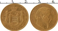 Продать Монеты Монако 20 франков 1878 Золото