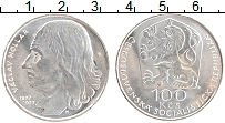Продать Монеты Чехословакия 100 крон 1977 Серебро