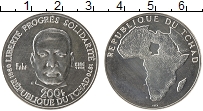 Продать Монеты Чад 200 франков 1970 Серебро