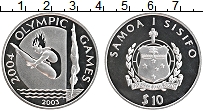 Продать Монеты Самоа 10 долларов 2003 Серебро