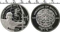 Продать Монеты Бутан 10 нгултрум 2010 Серебро