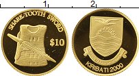 Продать Монеты Кирибати 10 долларов 2000 Золото