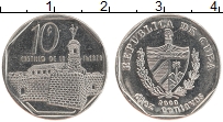 Продать Монеты Куба 10 сентаво 1994 Сталь покрытая никелем