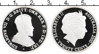 Продать Монеты Австралия 20 центов 2000 Серебро