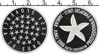 Продать Монеты Словения 30 евро 2008 Серебро