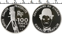 Продать Монеты Франция 100 франков 1994 Серебро