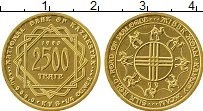 Продать Монеты Казахстан 2500 тенге 1995 Золото