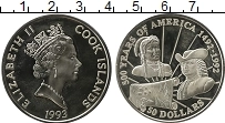 Продать Монеты Острова Кука 50 долларов 1993 Серебро