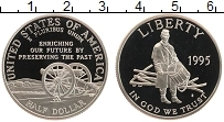 Продать Монеты США 1/2 доллара 1995 Медно-никель
