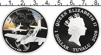 Продать Монеты Тувалу 1 доллар 2008 Серебро