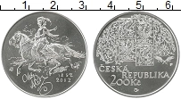 Продать Монеты Чехия 200 крон 2002 Серебро