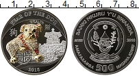 Продать Монеты Руанда 500 франков 2018 Серебро