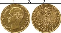 Продать Монеты Бавария 10 марок 1904 Золото