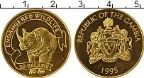 Продать Монеты Гамбия 20 даласи 1995 Золото