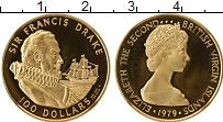 Продать Монеты Виргинские острова 100 долларов 1979 Золото