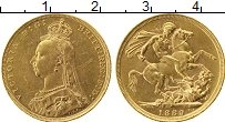 Продать Монеты Великобритания 1 соверен 1889 Золото