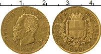 Продать Монеты Италия 20 лир 1862 Золото