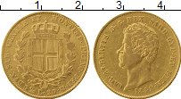 Продать Монеты Сардиния 20 лир 1841 Золото