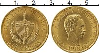 Продать Монеты Куба 10 песо 1916 Золото
