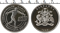 Продать Монеты Барбадос 25 долларов 1986 Серебро