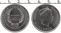 Продать Монеты Карибы 1 доллар 2008 Медно-никель