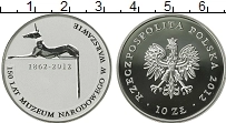 Продать Монеты Польша 10 злотых 2012 Серебро