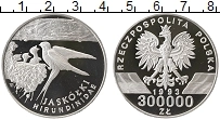 Продать Монеты Польша 300000 злотых 1993 Серебро