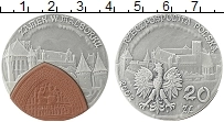 Продать Монеты Польша 20 злотых 2002 Серебро