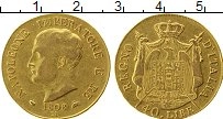 Продать Монеты Италия 40 лир 1908 Золото