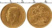 Продать Монеты Великобритания 1 соверен 1912 Золото