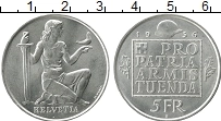 Продать Монеты Швейцария 5 франков 1936 Серебро