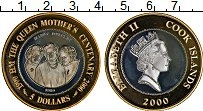 Продать Монеты Острова Кука 5 долларов 2000 Серебро
