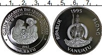 Продать Монеты Вануату 50 вату 1995 Серебро