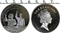 Продать Монеты Токелау 5 тала 1997 Серебро