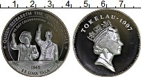 Продать Монеты Токелау 5 тала 1997 Серебро