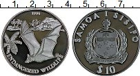 Продать Монеты Самоа 10 долларов 1994 Серебро
