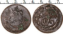 Продать Монеты 1762 – 1796 Екатерина II 2 копейки 1766 Медь
