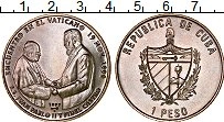 Продать Монеты Куба 1 песо 1997 Медно-никель