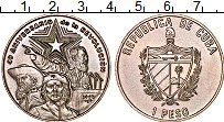 Продать Монеты Куба 1 песо 1999 Медно-никель