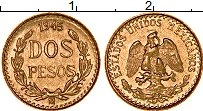 Продать Монеты Мексика 2 песо 1945 Золото