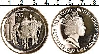 Продать Монеты Виргинские острова 25 долларов 1992 Серебро